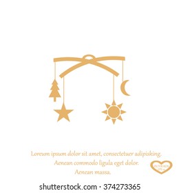 baby bed carousel Icon