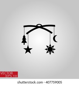 baby bed carousel Icon