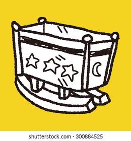 baby bed doodle