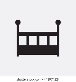 Baby bed Icon