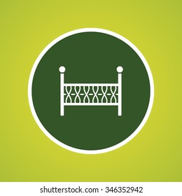Baby Bed-Crib Icon