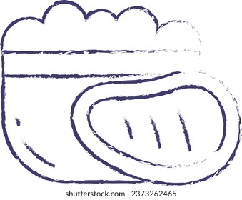 baby beef puree hand drawn vector illustration