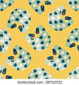 baby bib flat icon,EPS 10 seamless pattern background