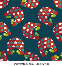 baby bib flat icon,EPS 10 seamless pattern background