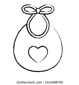 baby bib icon