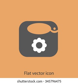 baby bib icon