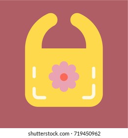 Baby Bibs Icon