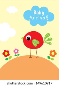 baby bird arrival