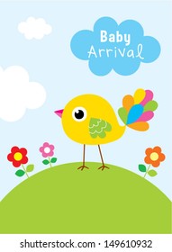 baby bird arrival