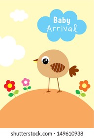 baby bird arrival