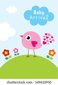 baby bird arrival
