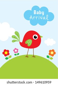 baby bird arrival