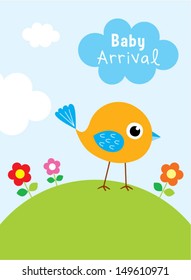 baby bird arrival