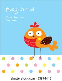baby bird arrival