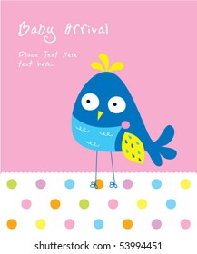 baby bird arrival