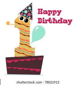 baby birthday card