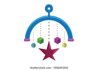 Baby Block Toys Vector Illustration