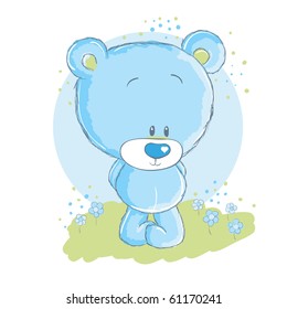 Baby Blue Bear