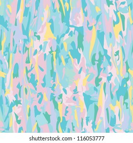 Baby blue camo seamless pattern.