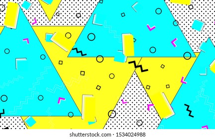 Baby Blue Decor. Halftone Flyer. Modern Honey Fashion. Textile Pattern. Animation Turquoise Elements. Lemon 80s Art. Retro Navy Drawing.