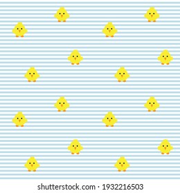 Baby Blue Easter Egg Seamless Pattern for computer graphics, fashion textiles, etc.