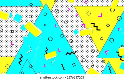 Baby Blue Fashion. Abstract Illustration. Doodle Honey Pattern. Funny Backdrop. Liquid Azure Flyer. Yellow Simple Artwork. Halftone Turquoise Template.