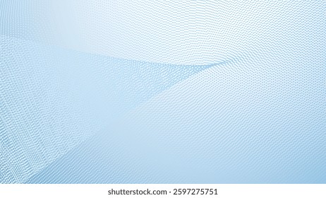Baby blue gradient with halftone abstract background for backdrop or presentation