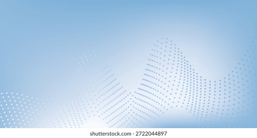 Gradiente azul del bebé con el fondo abstracto del semitono para el telón de fondo o la presentación