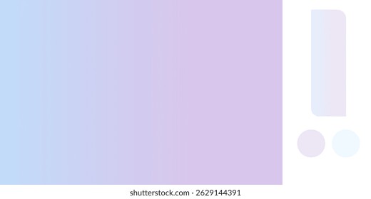 Baby Blue and Lilac gradient background with light blurred pattern. Abstract illustration with gradient blur design. Blurred colored abstract background. Colorful gradient. Vector illustration