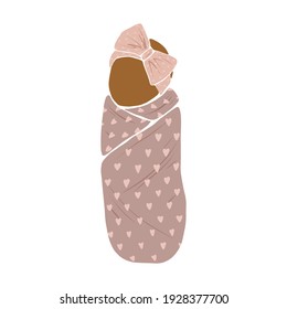 baby boho modern scandinavian style. abstract minimalism. newborn baby in a cocoon. ideal for postcards, parties, social media stories and bloggers
