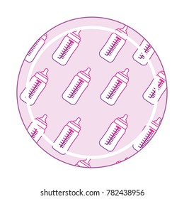 Baby bottle button