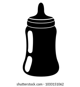 Baby bottle icon