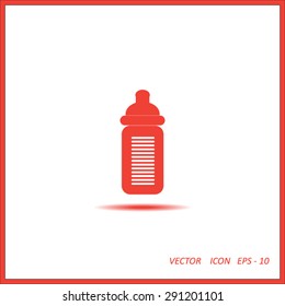 Baby bottle icon