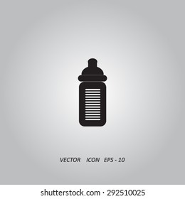 Baby bottle icon
