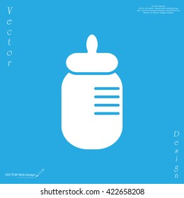 Baby bottle icon
