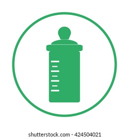 Baby bottle icon