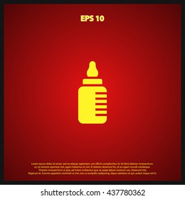 baby bottle icon