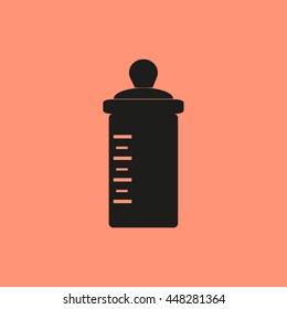 Baby bottle icon