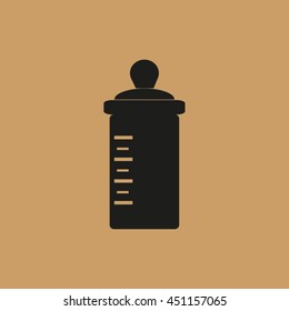 Baby bottle icon