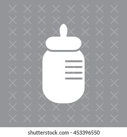 Baby bottle icon
