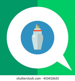 Baby bottle icon