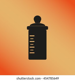 Baby bottle icon