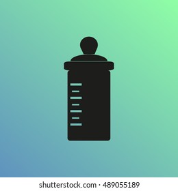 Baby bottle icon