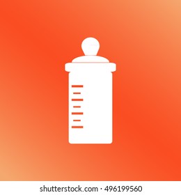 Baby bottle icon