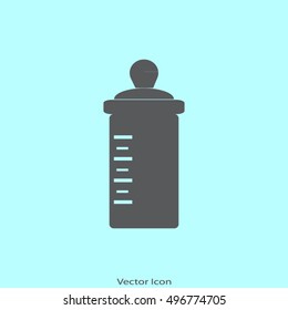 Baby bottle icon