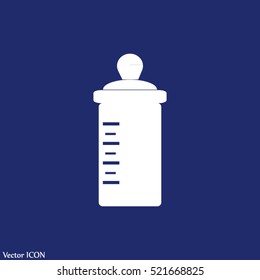 Baby bottle icon