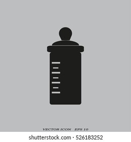 Baby bottle icon