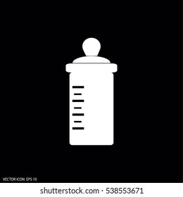 Baby bottle icon