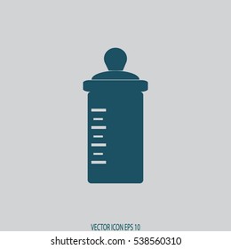 Baby bottle icon