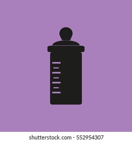 Baby bottle icon
